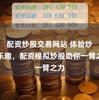配资炒股交易网站 体验炒股乐趣，配资模拟炒股助你一臂之力